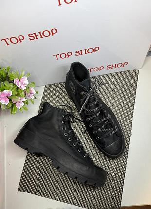 Оригінальні черевики шкіряні gore tex  converse