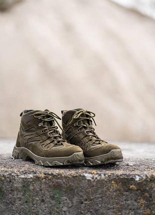 Тактичні ботінки літні олива tsh2