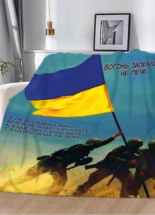 Плюшевий плед 3д 135х160 арт: 2421 tsh2