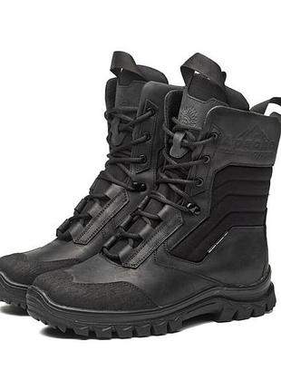 Берцы зимние мембрана winterfrost wf800 до -25°c. черные tsh2