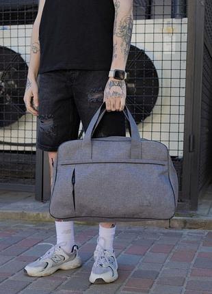 Дорожня сумка without road gray tsh2