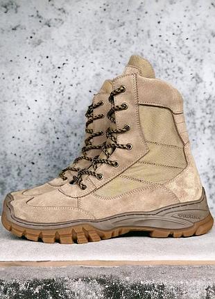 Тактичні літні берці підкладка 3d сітка колір пісок tsh2