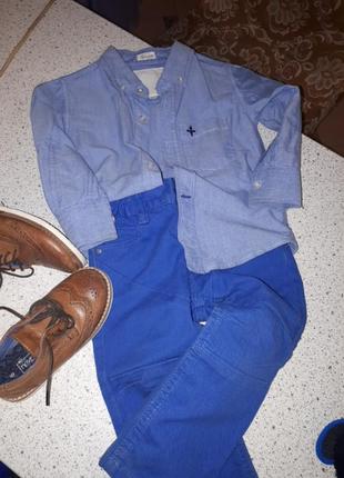 Комплект,костюм,джинсы и рубашка3 фото