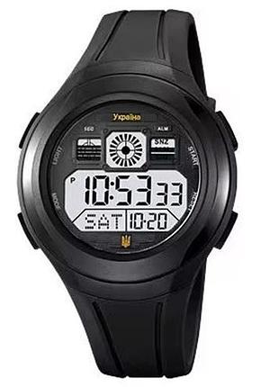 Часы наручные мужские skmei 4012/2104bkwt, мужские армейские водостойкие тактические часы tsh2