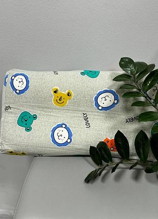 Дитяча ортопедична подушка сіра tsh2