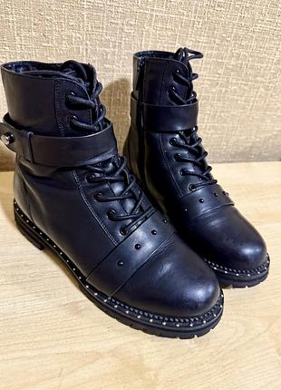 Preppy женские зимние ботинки, натуральная кожа, 38 р