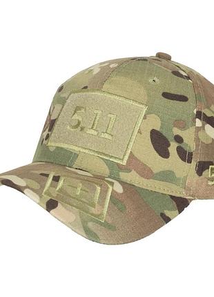 Бейсболка 5.11 с липучкой велкро, мультикам tsh2