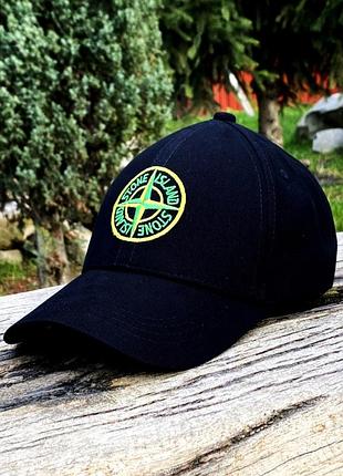 Кепка stone island universal чорна tsh2