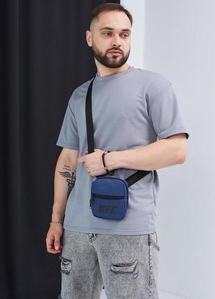 Борсетка -бумажник синяя ufc tsh2