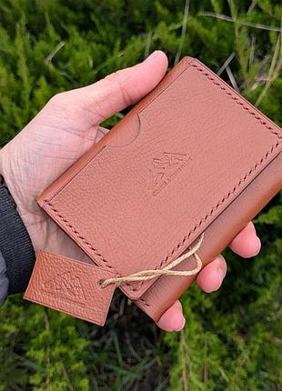 Эксклюзивный дизайн кошелек ручной работы из натуральной кожи