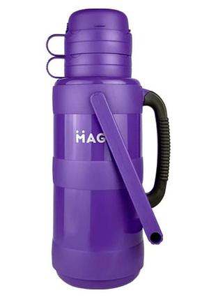 Термос magio mg-1053 зі скляною колбою tsh2