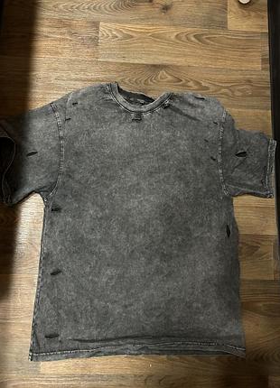 Сіра футболка y2k