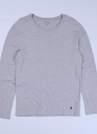 Базовий чоловічий лонгслів футболка на довгий рукав polo ralph lauren