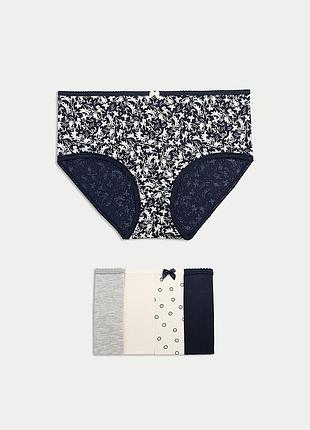 Набор женских трусов 5 штук  marks & spencer размер 14,16 модель midi