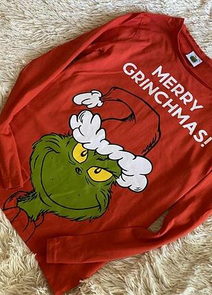 Трикотажная футболка с длинным рукавом с рождественским рисунком