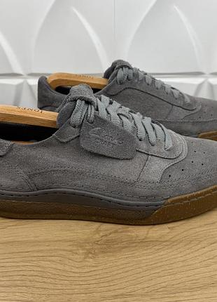 Оригінальні замшеві кросівки clarks craft
