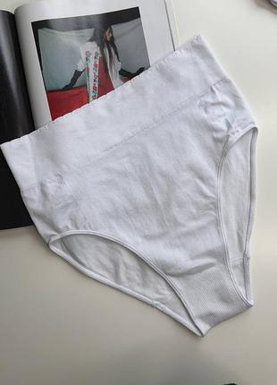 453 женские бесшовные трусики макси с легким эффектом утяжки