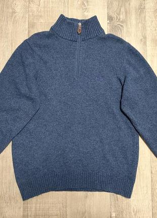 Шерстяной свитер sergio tacchini mens 1/4 zip