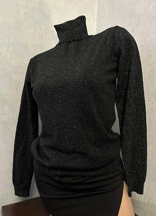 Елегантний нарядний гольфик із люрексом • bluoltre • s/m