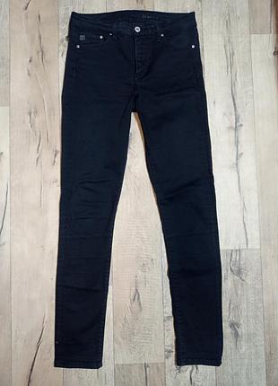 Женские джинсы скинни черного цвета производство туречки