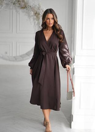 Сукня з вишивкою різні кольори