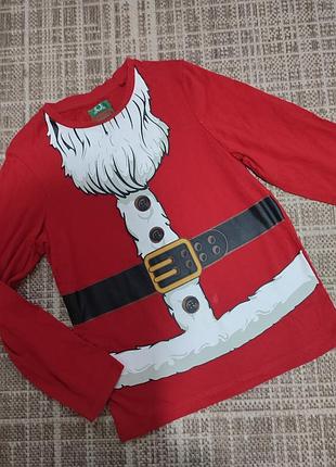 Котонова новорічна кофтина санти