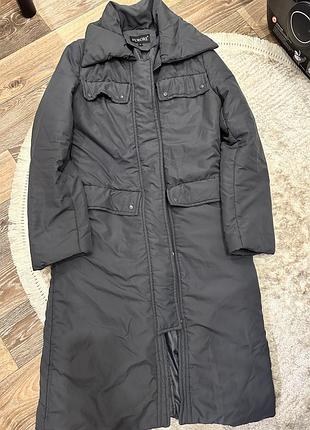 Пальто куртка довга плащевка