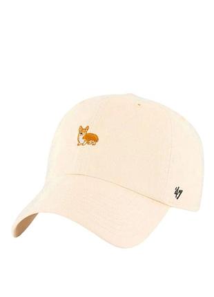 Кепка унисекс 47 brand dog base runner icon бежевая bsric1411gws-nth