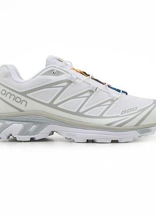 Чоловічі кросівки salomon s/lab xt-6 white silver / smb+ 🔗