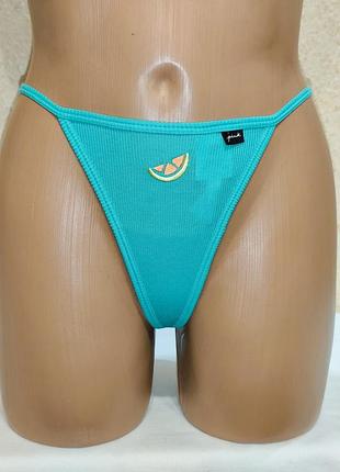 Красивые трусики стринги xs коттон