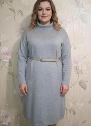 Платье вязаное оверсайз вискоза