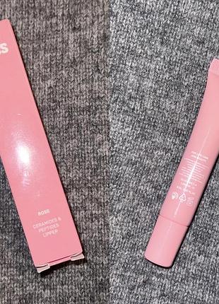 Прозорий блиск для губ рожевий lipss lipper rose 8 ml