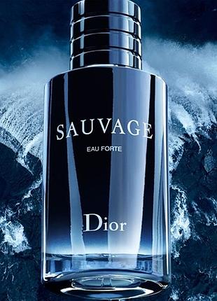 Dior sauvage eau forte тестер 2