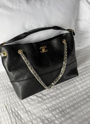 Сумка shopping tote / large quilted leather 8