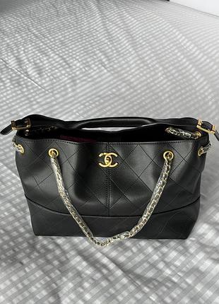 Сумка shopping tote / large quilted leather 5