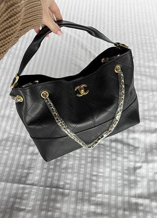 Сумка shopping tote / large quilted leather 4