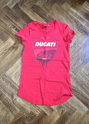 Трендовая футболка ducati corse