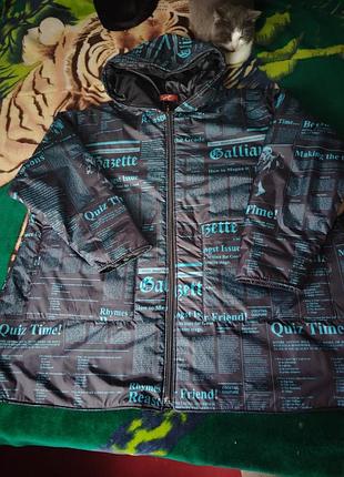 Жіноча куртка батал єврозима ог 160см