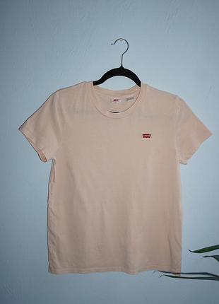 Хлопковая женская футболка levis