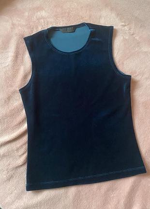 Оксамитовий вінтажний топ 🇺🇸