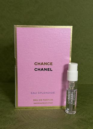 Оригінальний пробник chanel chance eau splendide