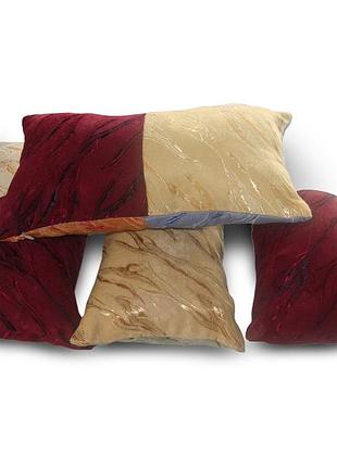 Комплект декоративных подушек firanka asf 35х20см 4шт разноцветные (п_0289)