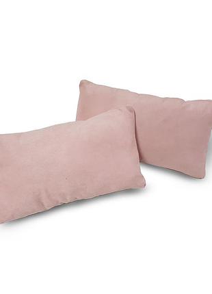 Комплект декоративных подушек firanka simple 45х24см 2шт пудровые (п_0590)