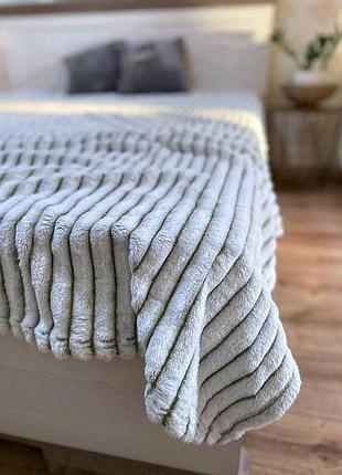 Плед шиншила теплий 3