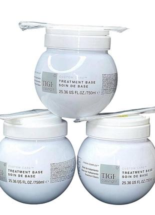 Питательная универсальная кремовая-маска для волос tigi copyright custom care treatm 750мл