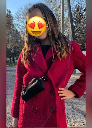 Пальто для дівчинки на зріст 125-136 см