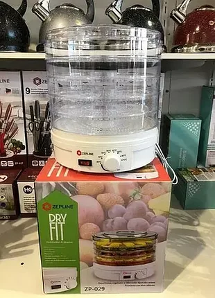 Сушилка для фруктов, овощей и других продуктов zepline 029