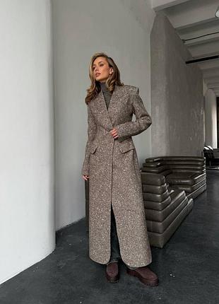 Мега стильное зимнее пальто италия