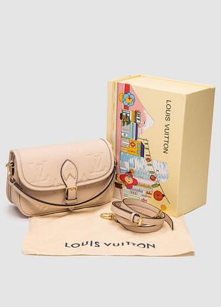 Сумка diane louis monogram empreinte vuitton leather beige