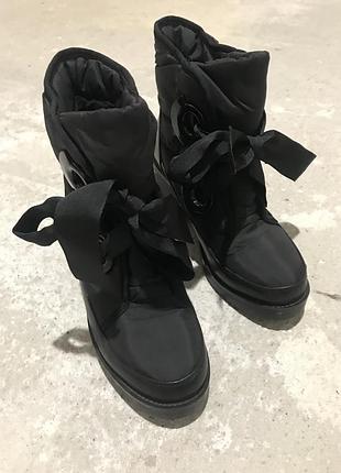 Зимові сапожки & черевики з бантами